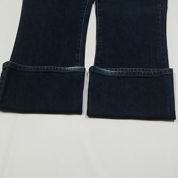 Ralph Lauren Jeans Women's 10 P Boot Cut Blue Denim Button Zip Closure - Picture 2 of 9